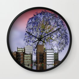 nature is our shelter -2- Wall Clock