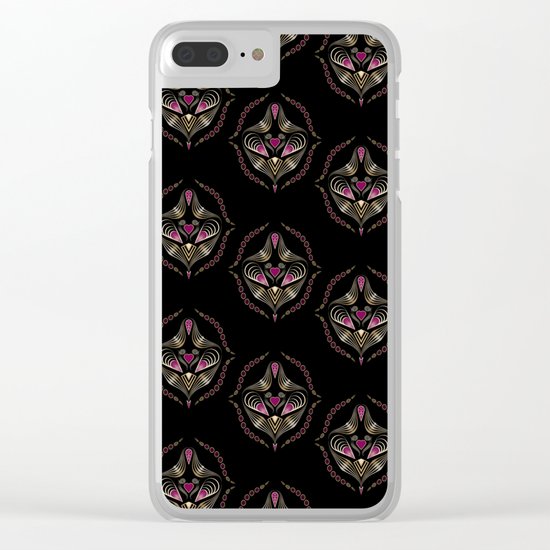 Art deco print "Jumil" Clear iPhone Case