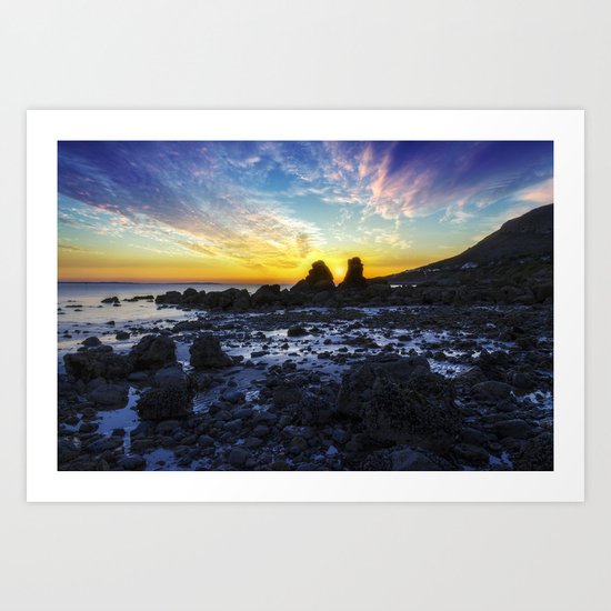 Ocean Sunset Art Print