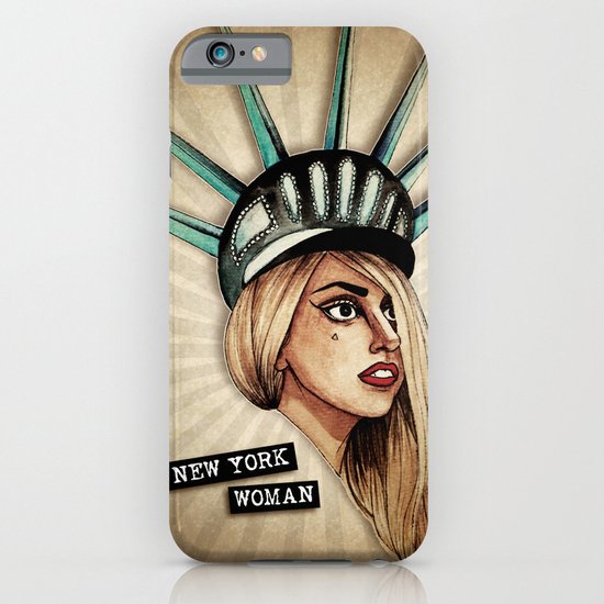 New York Woman iPhone & iPod Case