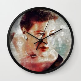 Billie Holiday, Music Legend Wall Clock