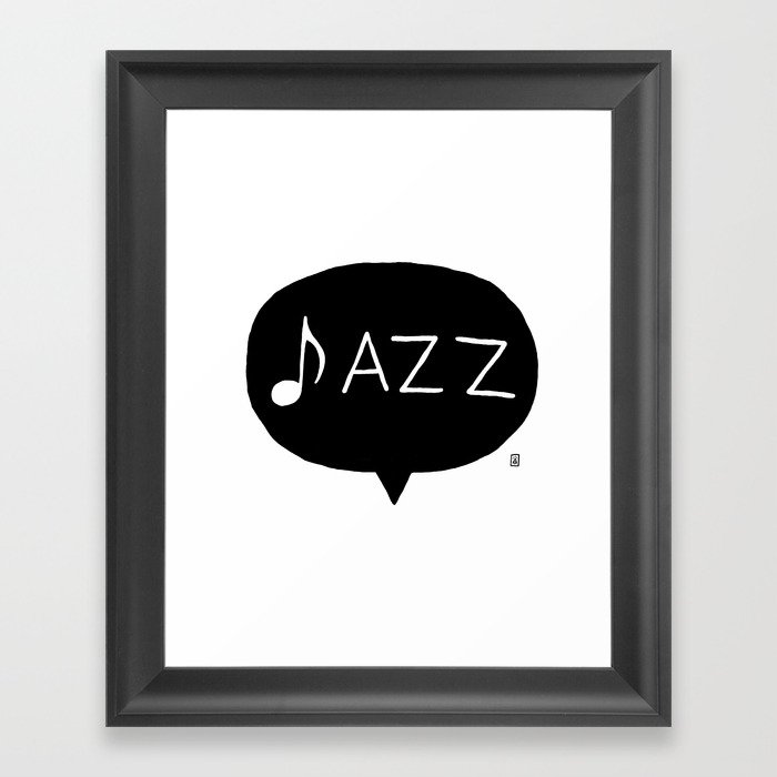 Jazz Framed Art Print