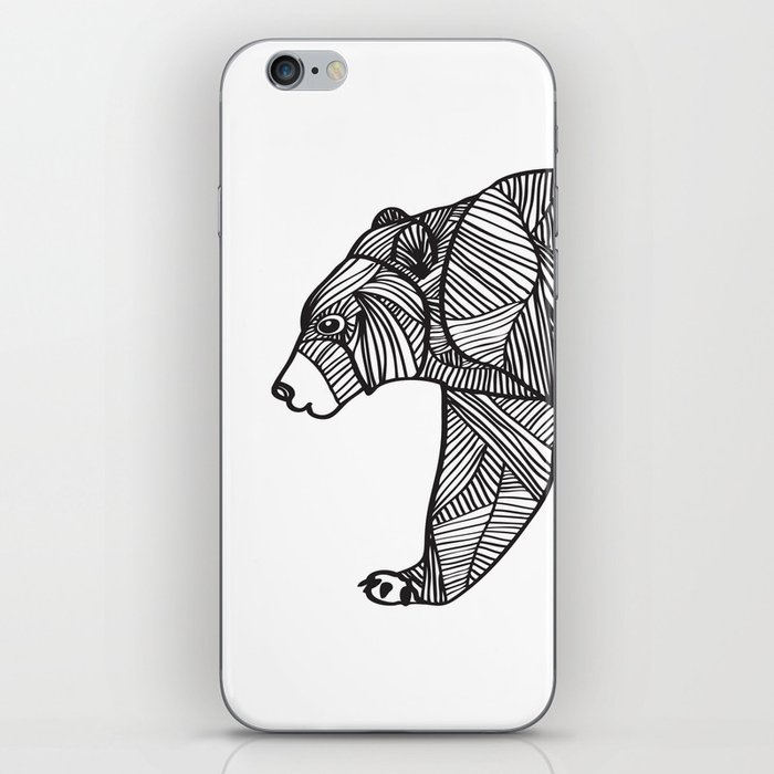 Black Bear iPhone Skin