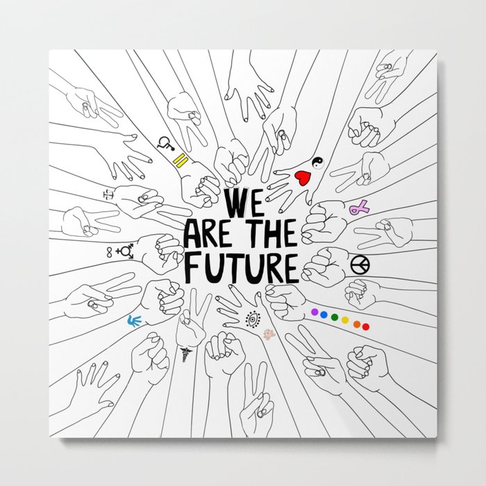 We Are The Future Tattoos Part 2 Metal Print