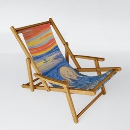 The Scream Edvard Munch Sling Chair