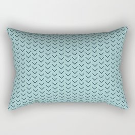 Arrows - Eggshell Blue + Navy Rectangular Pillow