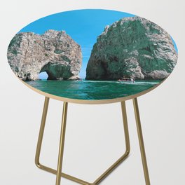 Blue Amalfi Coast Campania Italy Side Table