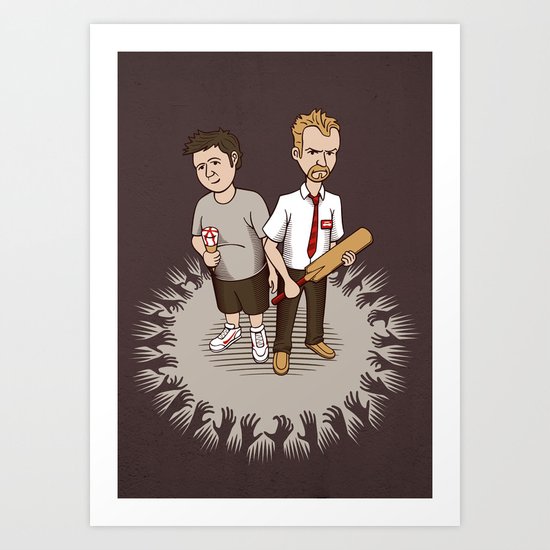 Strawberry Cornetto? Art Print