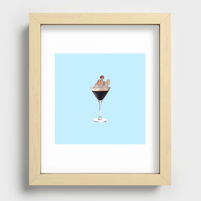 espresso martini 2 Recessed Framed Print