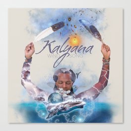 Kalyana Cover Art by Tony Moss Canvas Print