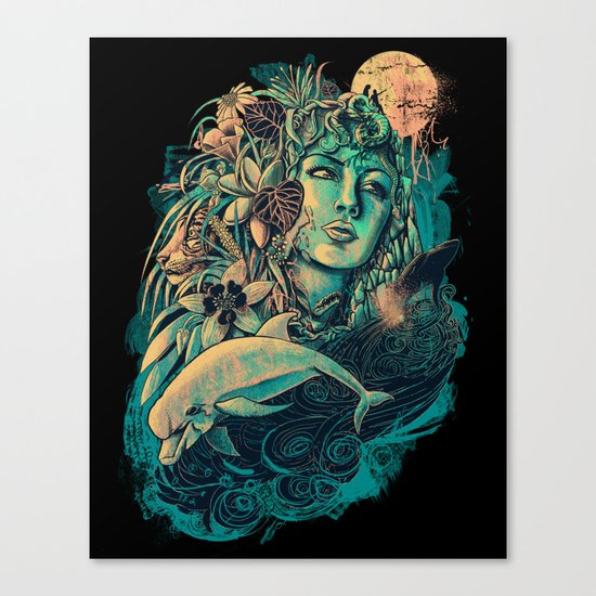 Gaia Canvas Print