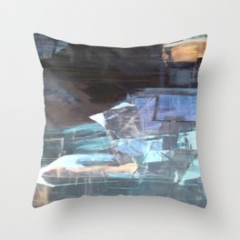 Midnight Broadway East No.46 Throw Pillow