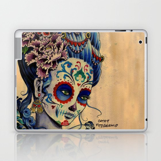 Marie de los Muertos Laptop & iPad Skin