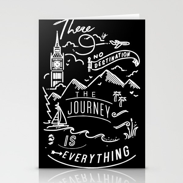 The Journey Stationery Cards