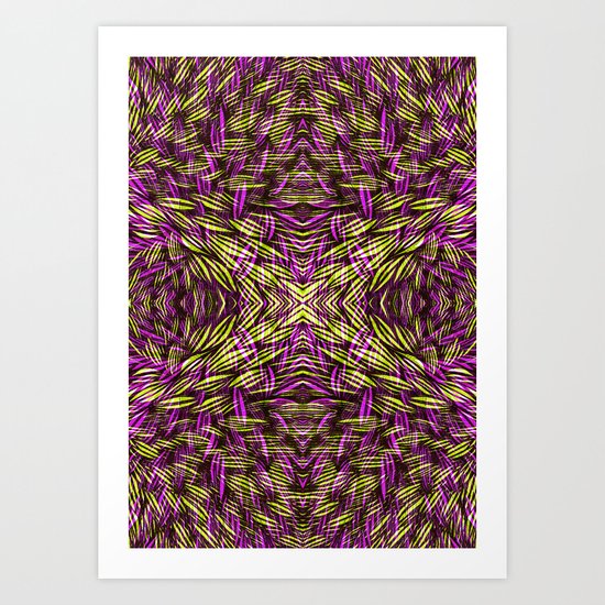 Color blooms Art Print