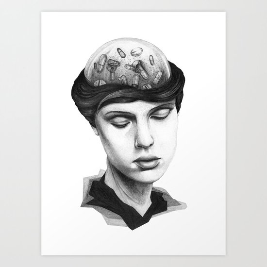 ME DA VERGÜENZA SER FELIZ #1 Art Print