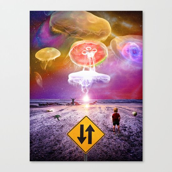 The Day of the Jellies Canvas Print