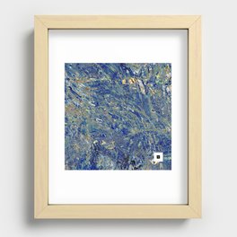 Void 2 Cube alpha Recessed Framed Print