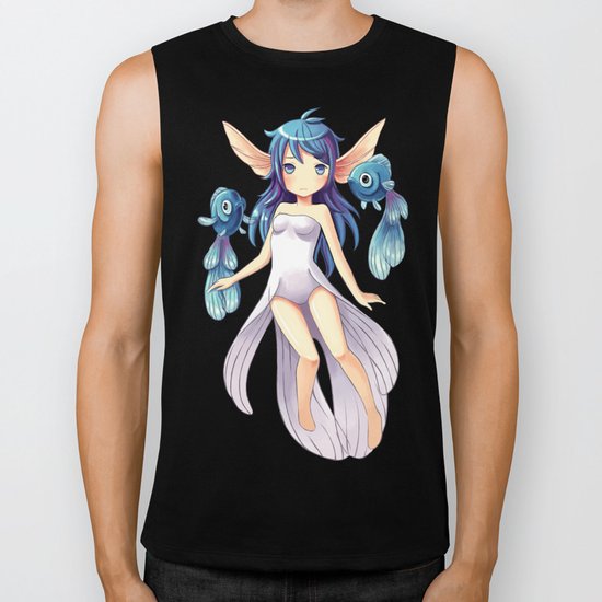 Mermaid 2 Biker Tank
