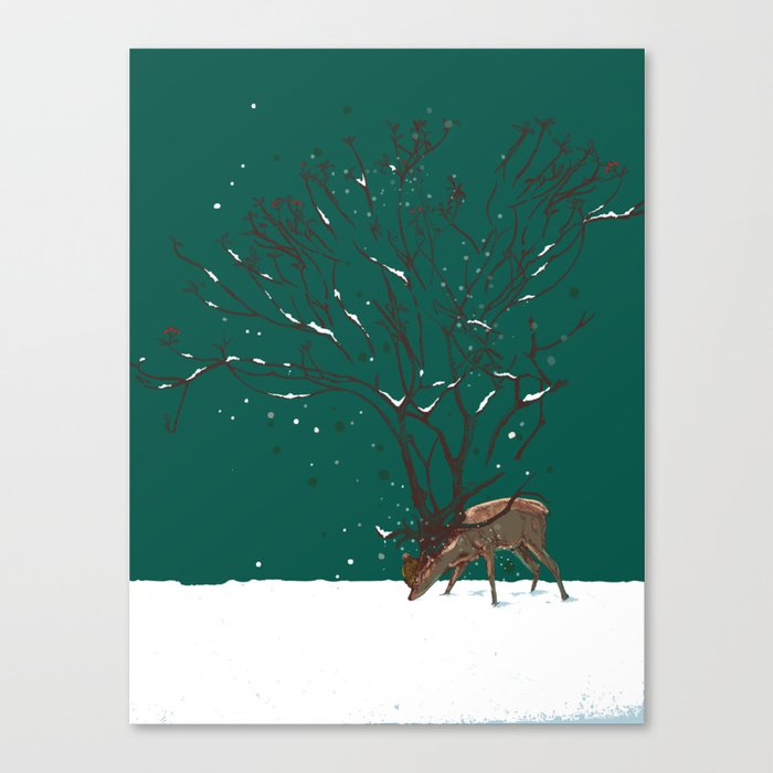 Winter Is All Over You Canvas Print
