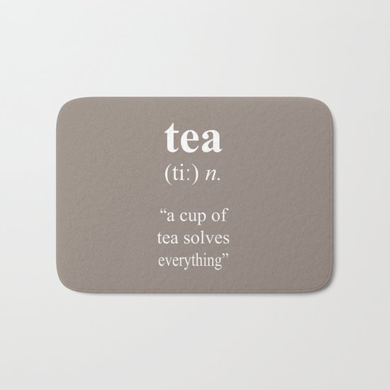 Tea Bath Mat