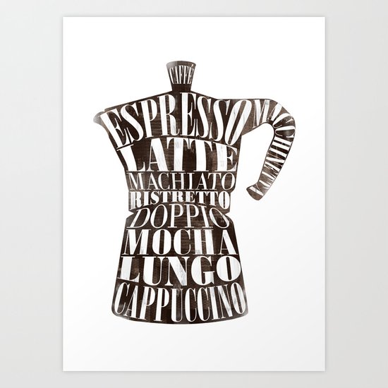 Moka Art Print