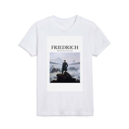 Friedrich - Wanderer Above the Sea of Fog Kids T Shirt