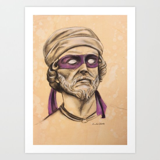 Donnie TMNT Art Print