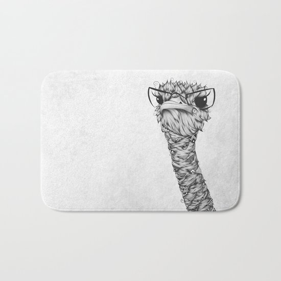 Ostrich Bath Mat