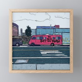 Brooklyn Camper Framed Mini Art Print