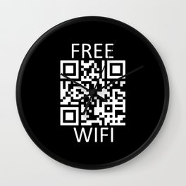 free wifi Wall Clock