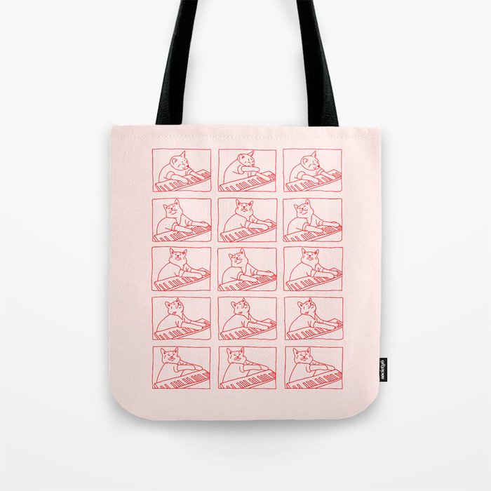Cat In Meme Major Tote Bag By Moranbarkai Society6