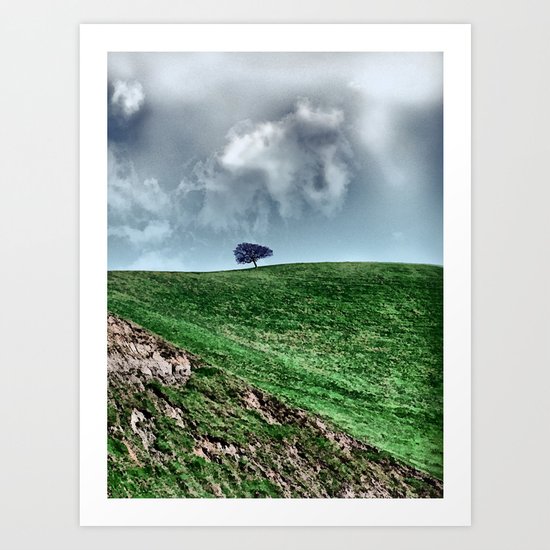 Alone Art Print