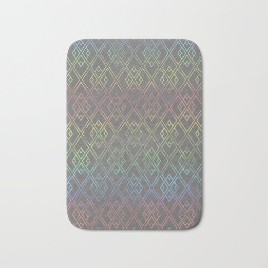 Square Patina Bath Mat
