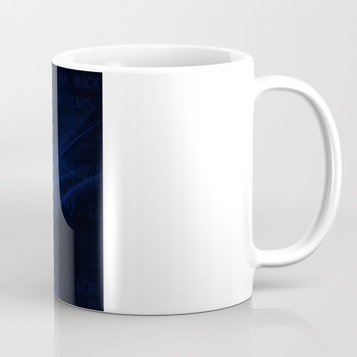Blue swirl Coffee Mug