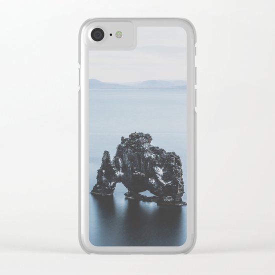 Hvitserkur, Iceland III Clear iPhone Case