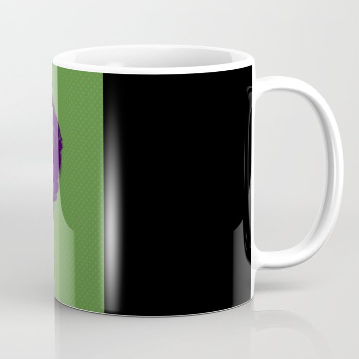 Feel in Watercolour: Violet/Green Coffee Mug