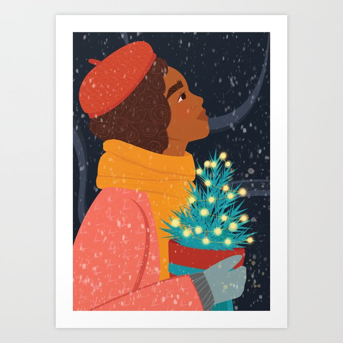 winter time Art Print