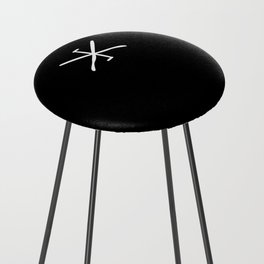Wiccan Symbol Counter Stool