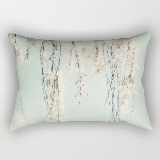 Old Town Blossoms Rectangular Pillow