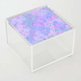 Purple Illusion Acrylic Box