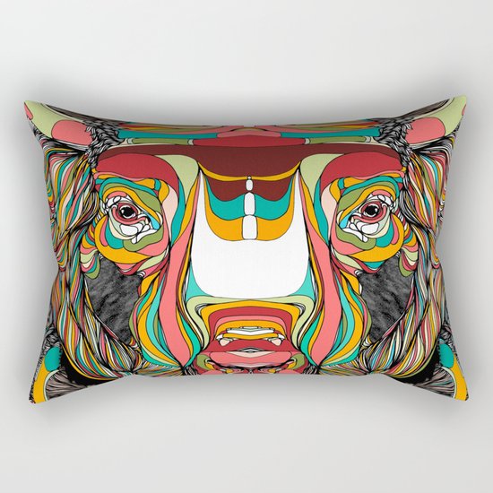 Bison (Feat. Bryan Gallardo) Rectangular Pillow