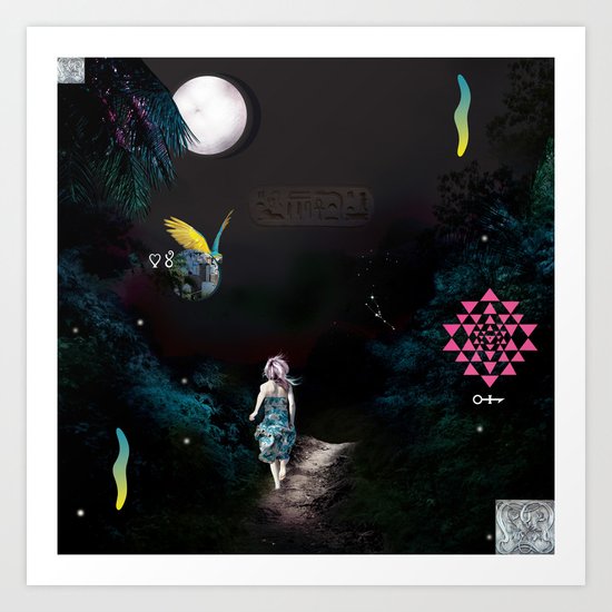 Savage & Sacred Art Print