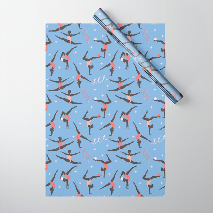 The gymnasts Wrapping Paper