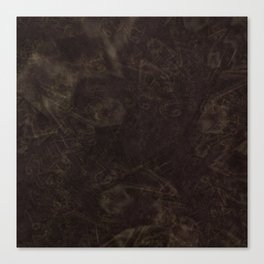 Brown dark Canvas Print