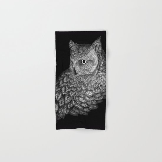 A Friend for Forsythe in Black Hand & Bath Towel