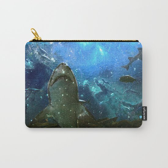 The Great White Marine Lava Lamp Carry-All Pouch