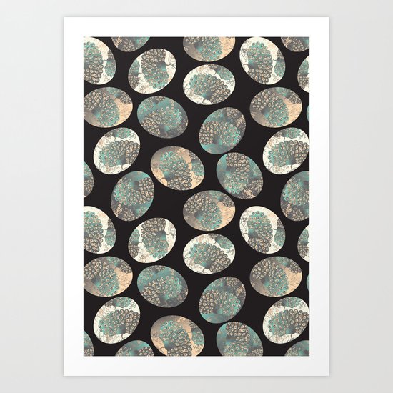 Eastern eggs Art Print