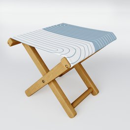 Two Tone Line Curvature LXXVIII Folding Stool