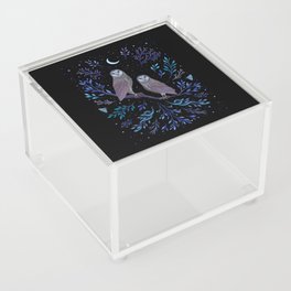 Owls in the Moonlight Acrylic Box